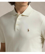Polo Ralph Lauren Men&#39;s Short Sleeve Classic Fit Cotton Mesh Polo Shirt Red - $92.59 CAD