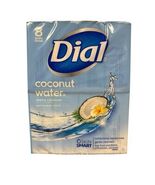 (1) Dial Coconut Water Bar Soap Skin Gentle Cleansing 4 Ounce, 8 Bar Pack - $62.19 CAD