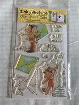 Inky Antics Honey Pop Kite Buddies clear stamp - New - £6.25 GBP