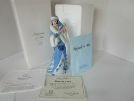 Lenox Porcelain Figurine Songbook Collection Rhapsody In Blue Japan 8.75&quot;H Boxed - £23.23 GBP