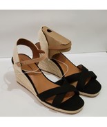 Lucky Brand Maeylee Espadrille Wedge Sandals Size 9 - £27.56 GBP