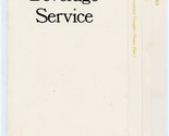 The Madison Room Service Menu &amp; Business Card Washington DC Marshall B C... - $47.59