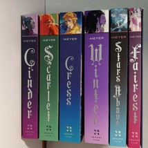 The Lunar Chronicles Book Set: Cinder, Scarlet, Cress, Fairest, Stars, Winter PB - £32.35 GBP