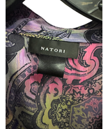 Natori Long Housecoat Dress Purple Floral Kimono Sleeve M - $81.22 CAD