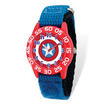 Marvel Kids Captain America Time Teacher Watch - £22.78 GBP