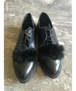 Three6FIVE Women’s Black Shoes Size 38 .   US.(7.5) - $33.66