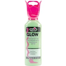 Tulip Dimensional Fabric Paint 1.25oz-Glow In The Dark - Green (Pack of 3) - $648.34 MXN
