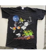 Nike T Shirt Men Med Space Jam 1993 Jordan Looney Tunes Bugs Bunny Single Stitch - $110.00
