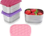 Stainless Steel Snack Containers For Kids | Easy Open Leak Proof Small F... - $43.99
