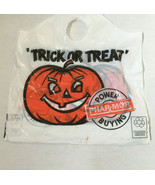 Defunct phar mor power buying plastic trick or treat pumpkin graphics bag - $19.75