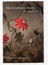 Martin Johnson Heade Exhibition Brochure Los Angeles County Museum of Art 2000 - £17.18 GBP