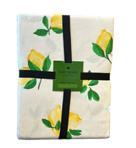 Kate Spade New York Tablecloth Lemon Print Summer 60”x 102” New Cotton - £39.08 GBP