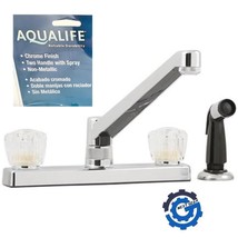 Aqualife Kitchen Faucet With Convenient Side Spray Kit 0472500CA - £18.32 GBP