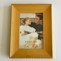 SONOMA Picture Frame 4x6&quot; Wooden Photo Vintage B - $10.97