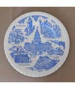 Vintage Vernon Kilns Pottery Souvenir State Plate Illinois, A C McClurg ... - £11.72 GBP
