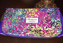 Elizabeth Arden Shoshanna Limited Edition Multi-Colored Dotted Night Bag Sparkle - £8.62 GBP