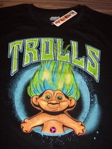 Vintage Style Trolls T-Shirt Mens Medium New w/ Tag Good Luck Dreamworks - £15.46 GBP