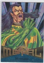N) 1995 Fleer Marvel Metal Trading Card Mandarin #24 - £1.54 GBP