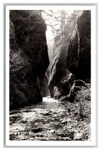RPPC Oneonta Gorge Along Columbia River Highway Oregon CX-339 UNP Postcard W10 - £3.07 GBP