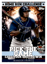 2022 Topps Home Run Challenge Code #HRC-27 Wander Franco NM-MT Rays ID:44295 - £22.29 GBP