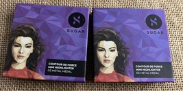 Sugar 03 METAL MEDAL Contour de Force Mini Highlighter - 2 Travel Sizes ... - $240.87 MXN
