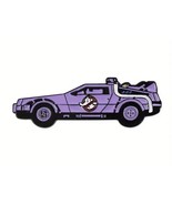 Ghostbusters Logo Purple Delorean Back To The Future Mashup Enamel Pin - $5.00