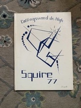 1977 Collingswood Junior High School Squire Yearbook New Jersey - £51.25 GBP