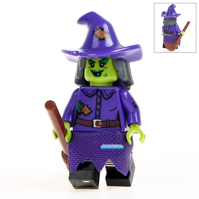 Wacky Witch CMF Series 14 Custom Printed Lego Compatible Minifigure Brick Toys