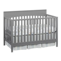 Convertible Crib Baby 4-in-1 Guard Rail Toddler Bed Daybed Full Size Woo... - £174.70 GBP