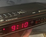 Vintage GE General Electric Space Saver AM/FM Digital Alarm Clock Radio ... - £19.87 GBP