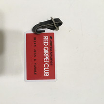 Vintage United airlines red carpet club luggage tag movie photo prop - €17,15 EUR