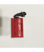 Vintage United airlines red carpet club luggage tag movie photo prop - €17,15 EUR