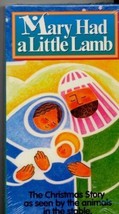 Mary Had A Little Lamb Vhs &quot;As Seen By The Animals In The Stable&quot; ©1992 28 Mins. - £11.62 GBP