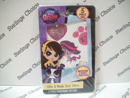 Littlest Pet Shop Glitter &amp; Metallic Body Temporary Tattoos - $5.54
