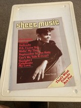 Sheet Music Magazine Dionne Warwick April/May 1986 That&#39;s What Friends Are For - $8.96