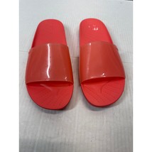 Crocs Womens Splash Glossy Slide Sandals Watermelon Slip On Beach Resort... - $558.84 MXN