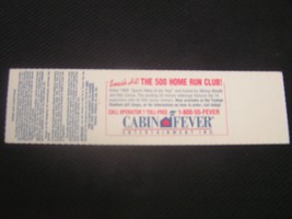 MLB 1989 New York Yankees Full Unused Collectible Ticket Stub 9/30/89 Detroit - £2.71 GBP