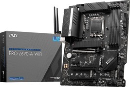 Msi Pro Z690-A Wi Fi DDR5 Pro Series Lga 1700 Atx 12th Gen Intel Motherboard - £232.60 GBP