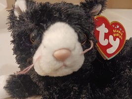 Ty Beanie Babies Booties the Black And White Kitty Cat - $14.99
