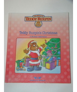 THE WORLD OF TEDDY RUXPIN - Teddy Ruxpin&#39;s Christmas - Book &amp; Cassette Tape - $30.00