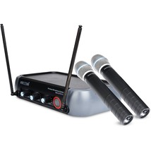 5Core Professional Wireless Microphone System with case, VHF Dual 2 Handheld ... - $58.99