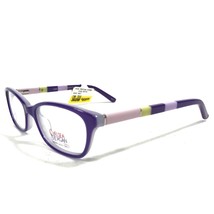 Chelsea Morgan CMM 7004 PU Kids Eyeglasses Frames Purple Rectangular 46-16-130 - £22.25 GBP