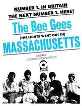 The Bee Gees - Massachusetts - 1967 - Single Release Promo Magnet - £9.54 GBP