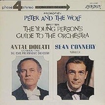 Peter And The Wolf: Sean Connery -  Audio/Spoken Vinyl LP  - $32.80