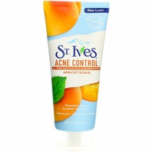 St. Ives Acne Control Medicated Apricot Scrub, 6 Oz (3 Pack) - £22.37 GBP