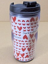 Starbucks Coffee Co 2005 8 Oz Travel Tumbler Love Kiss Sweetheart Valentine Lucy - £21.08 GBP