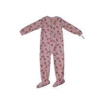 Carters Fleece Footed Pajama Blanket Sleeper Size 6 7 8 10 12 14 Cherrie... - $394.19 MXN