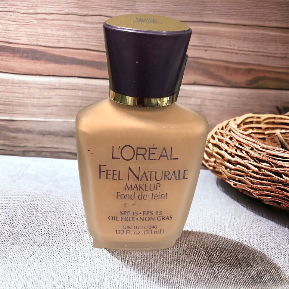 L&#39;OREAL FEEL PERFECTE All Day Coverage Makeup Oil Free NUDE BEIGE 1.12 f... - $10.41