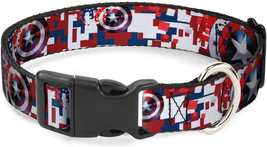 Buckle down captain america shield digital camo dog collar 53636433674517 thumb200