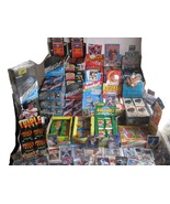 Lot of 100 Unopened Old Vintage Baseball Cards in Wax Cello Rack Packs - £9.36 GBP